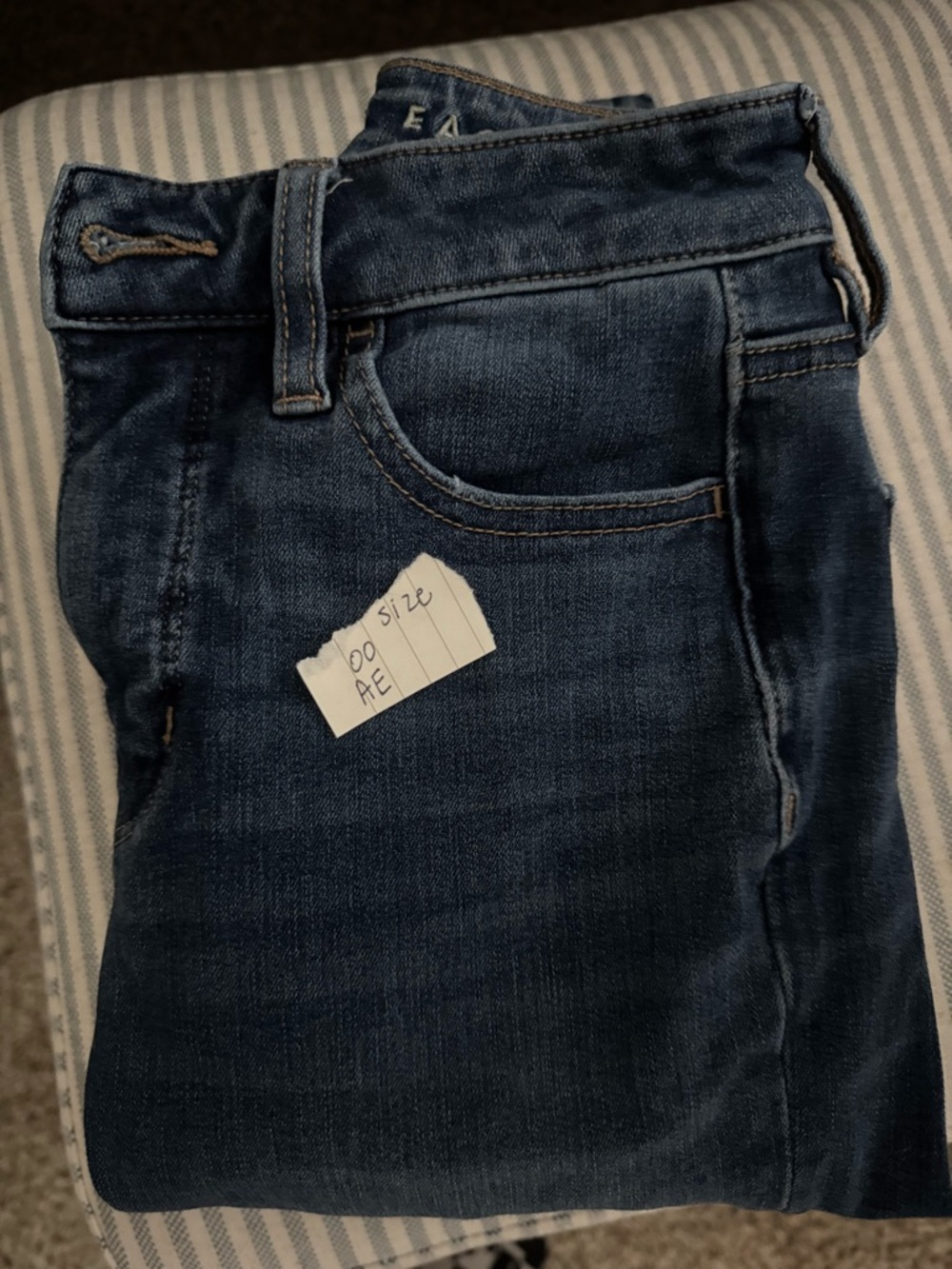 American Eagle Outfitters Dark Blue Women’s Jeans (2 pairs)